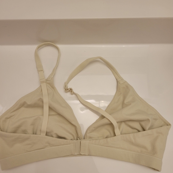 Skims Everybody Triangle Bralette Stretch Cotton Triangle Bralette SKIMS - Picture 6 of 9